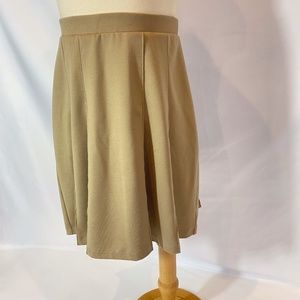 Girls Ponte Pleat Skirt